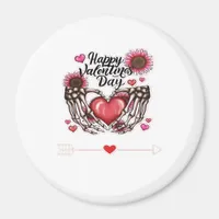 Skeleton Hands Valentines Day Classic Magnet