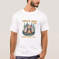Let's Get Lit. Campfire Lit. Camping Lover Classic T-Shirt