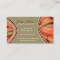 Abstract Wallz Business Card