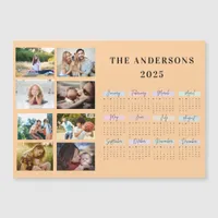 2025 Modern Family 4 Photo Collage Custom  Magnetic Invitation