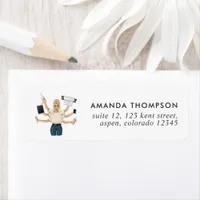 Sophisticated Crafting Queen Branding Design Label