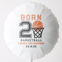 Born 2 Basketball | Sports Boy's 2nd Birthday Balloon