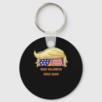 Make Halloween Great Again - Trumpkin Design  Keychain