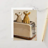 Vintage Dresses in a Toaster Fast Fashions Postcard