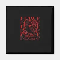 Funny F-Caw-F Crow Crow F-Caw-F Bird Magnet