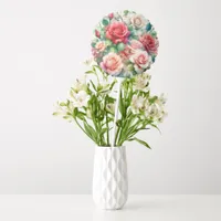 Whimsical Rose Pattern Balloon