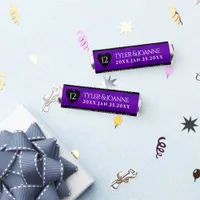 Elegant 12th Silk Wedding Anniversary Celebration Breath Savers® Mints