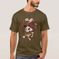 Psychedelic Woodland Skeleton T-Shirt