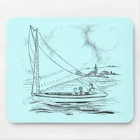 Sailboat Mouse Pad