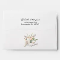 Girls Gone Mild Spa Bridal Shower Floral Envelope