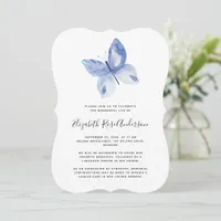 Butterfly Celebration of Life Invitation