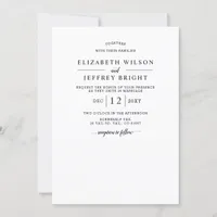 For Vellum Overlay Mountains Wedding Invitation