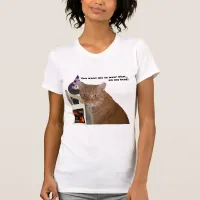 Halloween Kitty Wear What Womens T-Shirt