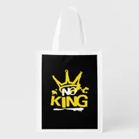 No King Vintage Style Grocery Bag