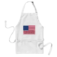 When It Comes To Politics Adult Apron