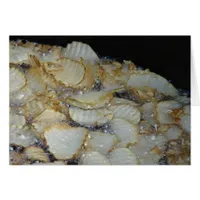 Homemade Potato Chips Frying In Oil Cards