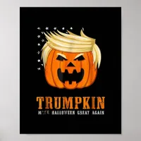 Trumpkin - Best Halloween Costume Tri-Blend Poster