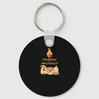 Gnome Sweet Gnome Vote Trumpkin Classic Keychain