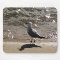 Coastal Beach Ocean Seascape Mouse Pad