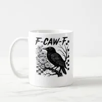 F-Caw-F Halloween Bird Coffee Mug