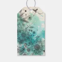 Watercolor Ephemera Gift Tags