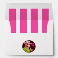 Hottie Shots Club Preppy Flamingo Bachelorette Envelope