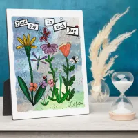 Find Joy in the Day | Art   Plaque