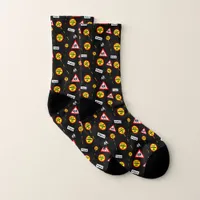 Funny School Crossing Patrol Socks