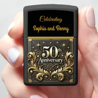 Regal Gold: 50-Year Milestone Zippo Lighter