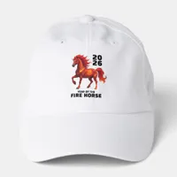 Stunning Chinese Year of the Fire Horse 2026 Performance Cap