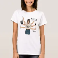 Elegant Crafting Queen Branding T-Shirt