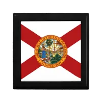 Florida State Flag Keepsake Box