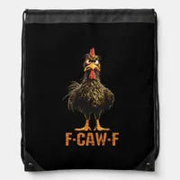 F-Caw-F Creative Casual Drawstring Bag