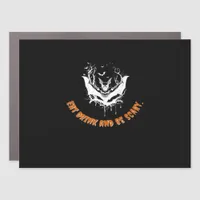 Halloween Bat Hanging For The Essential Car Magnet