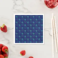 Floral Pattern Paper Napkin