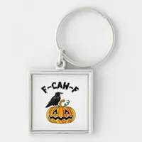 Funny Gothic Crow Humor F-Caw-F Essential Keychain