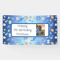 Personalized Beach Themed Birthday Banner