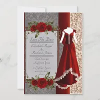 A Day to Remember Wedding Dress Invitation