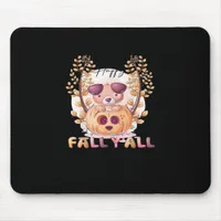 It’s Fall Y’all Pumpkin Halloween Cat Autumn Mouse Pad