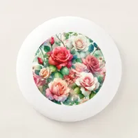 Whimsical Rose Pattern Wham-O Frisbee