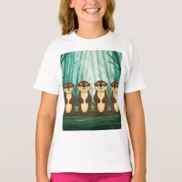 Cartoon Otters T-Shirt