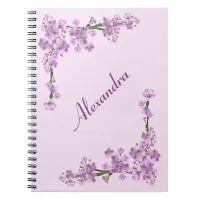 Pretty Pink Cherry Blossoms Notebook