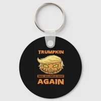 Trumpkin Make Halloween Great Again Funny Classic Keychain