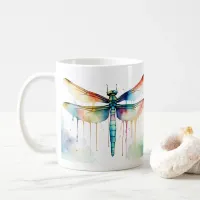 Dragonfly Wildlife & Nature Water Color Set Coffee Mug