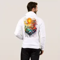 Mermaid Surreal Subconscious Sun-Kissed Morning Hoodie