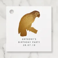Exotic Forest Favor Tags