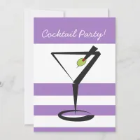 retro Cocktail party Invitation