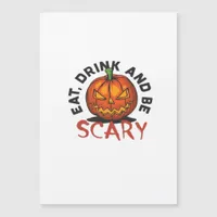 Eat Drink And Be Scary Halloween Design