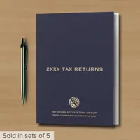 Custom Tax Return Folders for Accountants