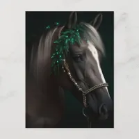 Christmas Pony Postcard